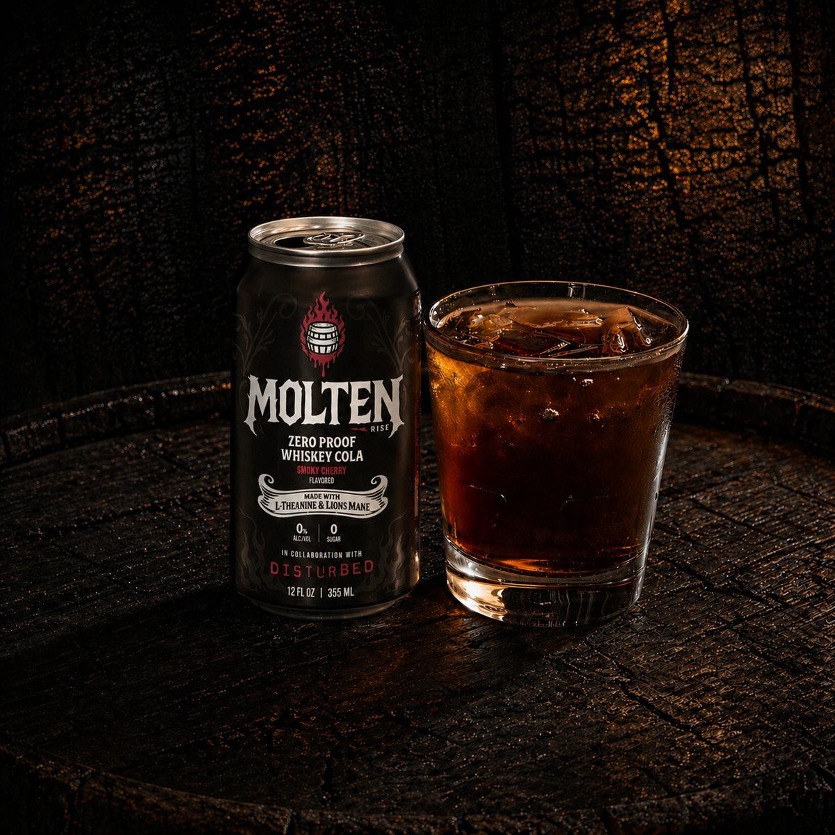 8 Pack Smoky Cherry Mocktail Cola
