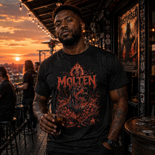Molten Crimson Fang Shirt